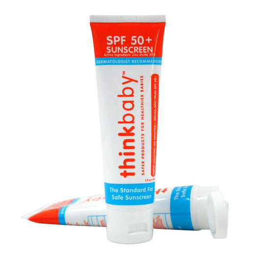 【2支装更超值】美国Thinkbaby物理防晒霜婴儿宝宝防晒霜女孕妇儿童防晒乳宝贝男（跨境） 商品图1