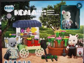 考拉小镇的鲜花售卖车FDE6731