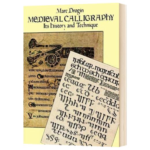 中世纪书法 它的历史和技术 英文原版 Drogin Medieval Calligraphy Its History 英文版进口原版英语书籍 商品图1