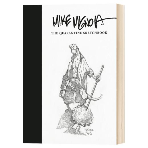 麦克米格诺拉 速写素描草稿集画集 英文原版 Mike Mignola Sketchbook 地狱男爵作者素描原作 英文版 进口英语书籍 商品图1