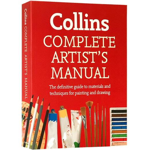 Collins艺术家WAN全手册 英文原版 绘画教程书籍 Complete Artist’s Manual 绘画材料与技法指南 进口书籍英文版 商品图2