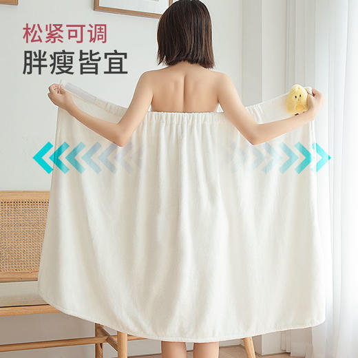 【可爱吸水浴巾】浴巾女家用吸水速干可穿可裹浴袍ins洗澡裹巾大人家用不掉毛浴裙 商品图1