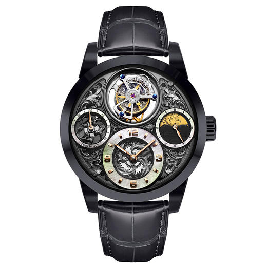 MEMORIGIN万希泉星空传奇系列尊爵版陀飞轮腕表男士时尚机械手表 商品图2