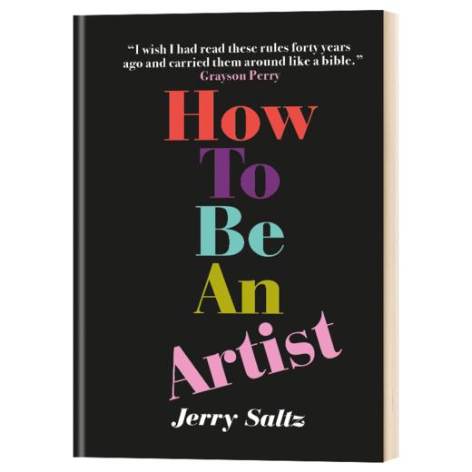 如何成为一名艺术家 英文原版 How to Be an Artist 进口艺术 Jerry Saltz 艺术入门创作指南 英文版 进口英语书籍 商品图1