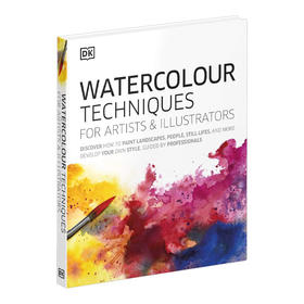 艺术家和插画师的水彩技巧绘画技法 英文原版 Watercolour Techniques for Artists and Illustrators 英文版进口原版英语书籍