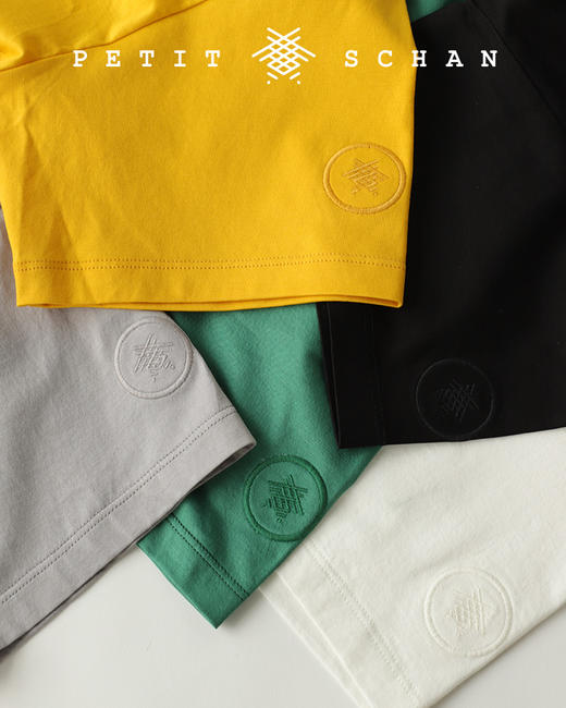 【经典必入款】PETIT SCHAN小闪 CLO# 031 Basic Schan 基础闪 80S新疆长绒棉/匹马棉经典必入款短袖T恤 商品图2