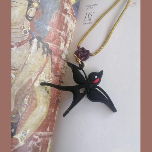 燕子盘扣吊坠项链○芳意旗袍 商品图3