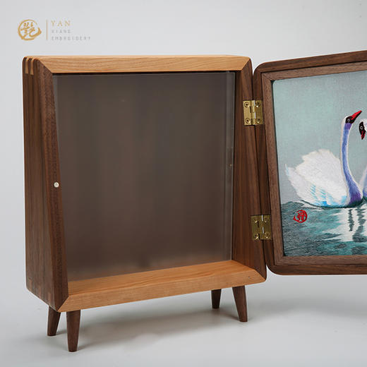 艷 湘绣 双面绣 床头柜灯 氛围灯 商品图4