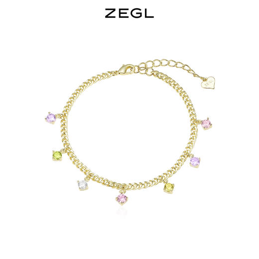 ZEGL设计师闺蜜系列淡水珍珠棋盘格手链女生ins小众设计夏季手饰 商品图9