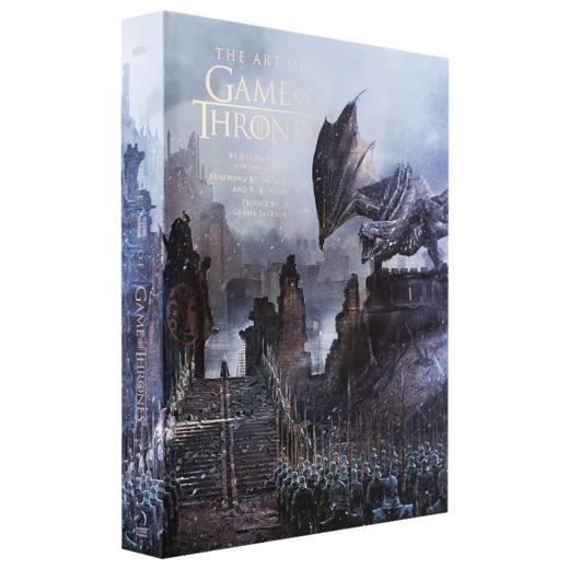 Collins冰与火之歌 影视艺术画册设定集 英文原版 The Art of Game of Thrones 权力的游戏 设计手册 英文版进口英语书籍 商品图1