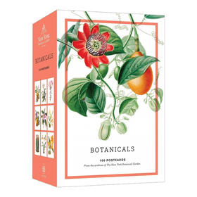 100张植物学明信片收录 英文原版 Botanicals 植物药 来自纽约植物园档案馆100张明信片 英文版 进口英语书籍