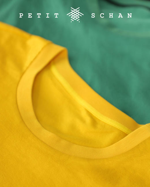 【经典必入款】PETIT SCHAN小闪 CLO# 031 Basic Schan 基础闪 80S新疆长绒棉/匹马棉经典必入款短袖T恤 商品图3