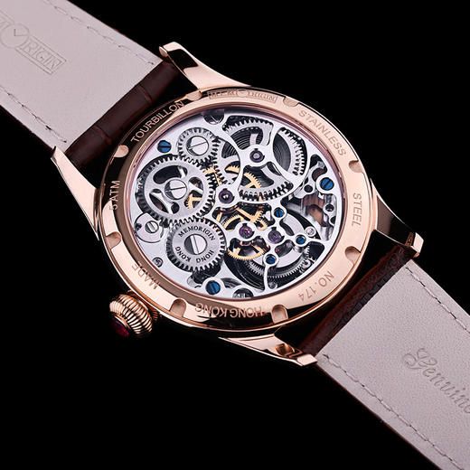 MEMORIGIN 万希泉陀飞轮腕表 机械手表生肖系列牛表 商品图4