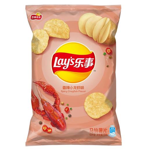 乐事香辣小龙虾味 70g/袋 商品图0