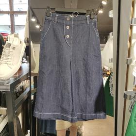 女牛仔中裤3776-1