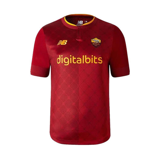 【送球员印号】SFS NB 正版22/23罗马主场球衣球迷版运动训练短袖足球服MT231244 商品图4