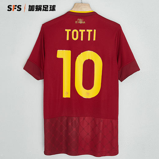 【送球员印号】SFS NB 正版22/23罗马主场球衣球迷版运动训练短袖足球服MT231244 商品图1