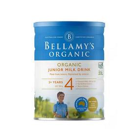 【海外版】澳洲贝拉米有机配方奶粉4段900g（新效期6罐装）