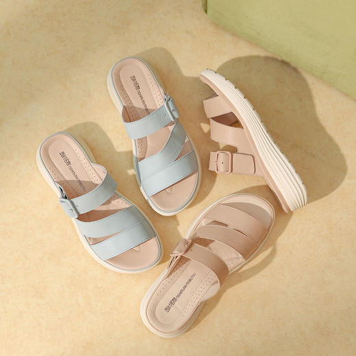 西村名物2022年夏季新款外穿舒适沙滩凉鞋外穿女凉鞋24921 商品图1