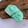 派瑞翡翠 翡翠貔貅 糯冰种 绿色 商品缩略图0