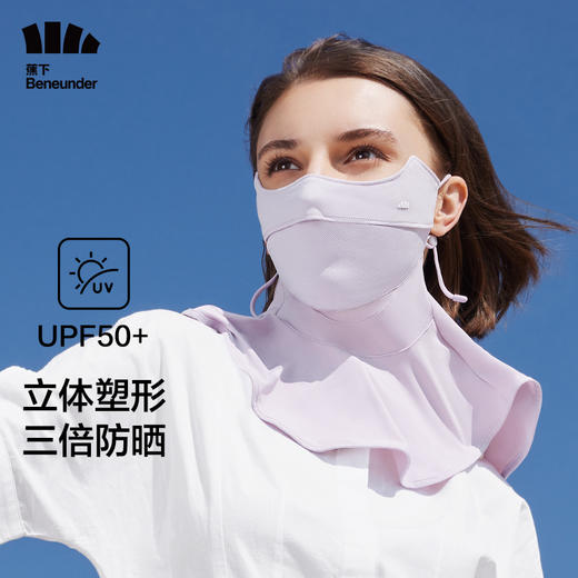 冰薄系列立体护颈防晒口罩 商品图0