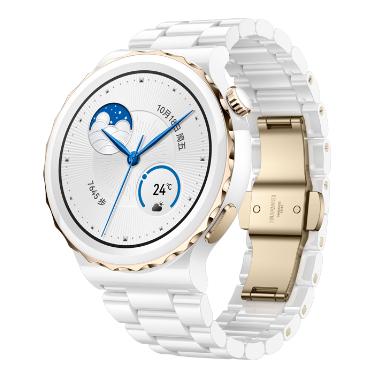 （最高减1000元）华为 WATCH GT 3 Pro 43mm  陶瓷款 2022款 商品图1