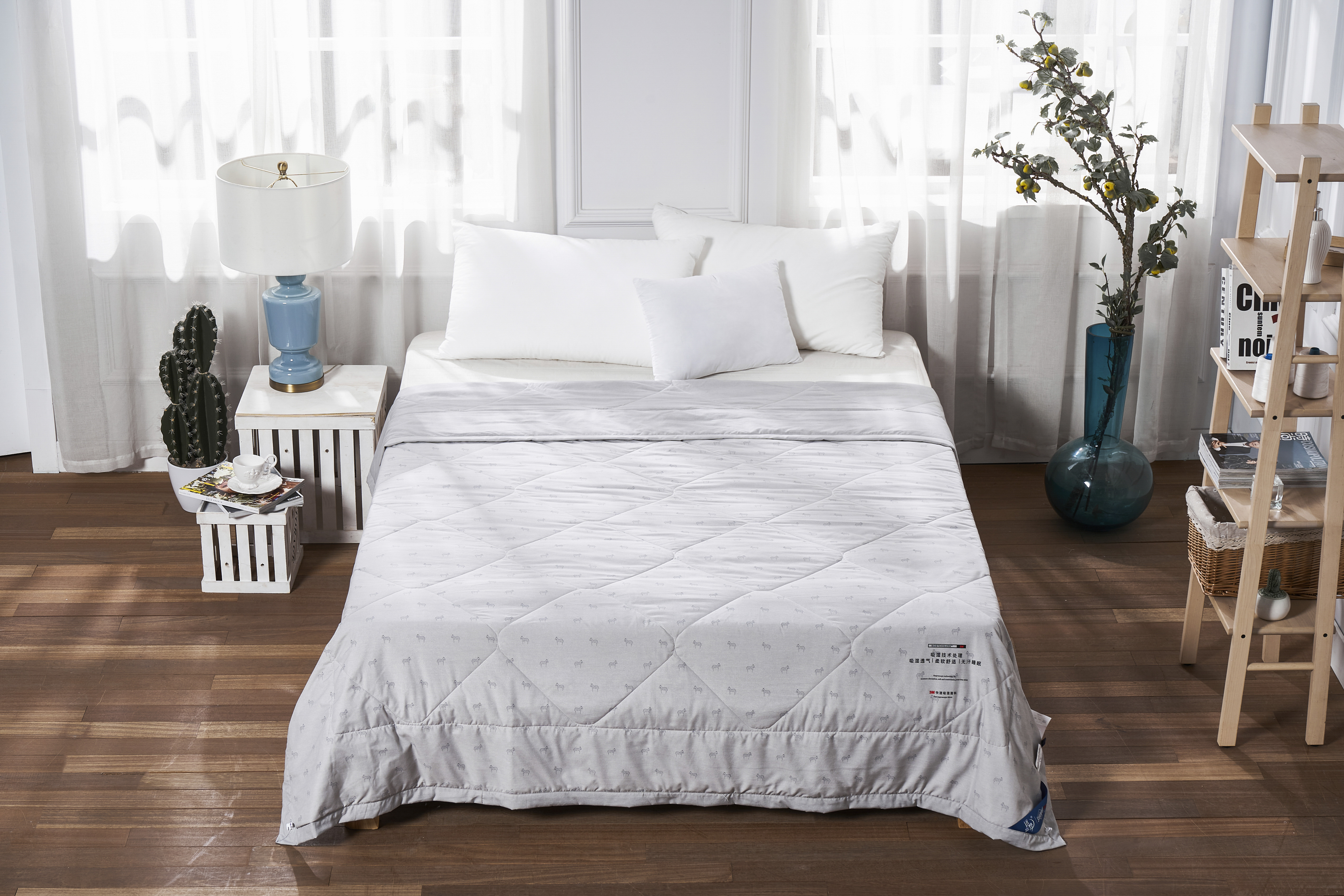 吸湿亲水可水洗凉被