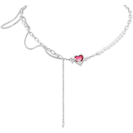 ZEGL设计师糖果系列爱心项链女高级设计感小众2022新款甜酷锁骨链 商品图7