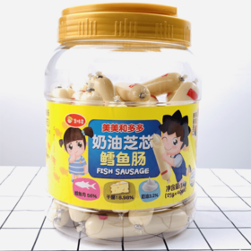 美时多 芝芯奶油鳕鱼肠1kg 【中】