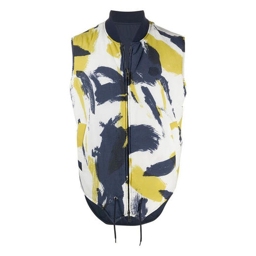 KENZO 高田贤三 男士双面绗缝迷彩背心棉马甲 混色 FA65 BL021 1NE 76 商品图0