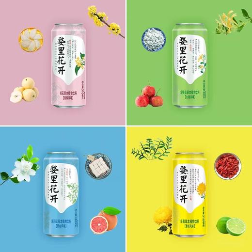 婺里花开草本植物饮料310ml 商品图1