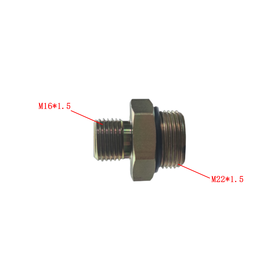 气管气路直通接头万杰M22-16*1.5（10气管）