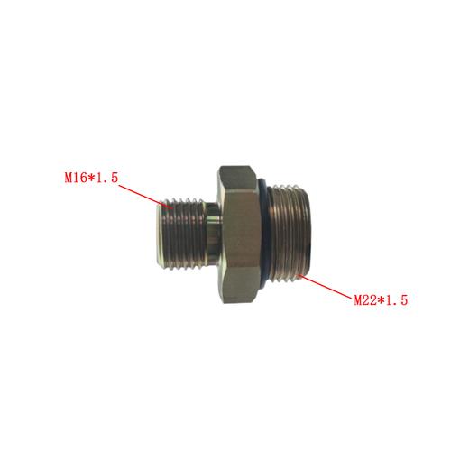 气管气路直通接头万杰M22-16*1.5（10气管） 商品图0