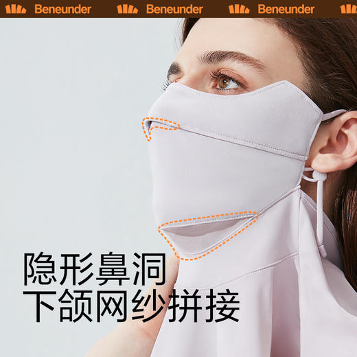冰薄系列立体护颈防晒口罩 商品图6