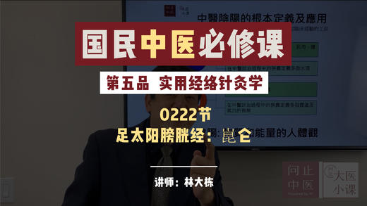 222实用经络针灸学 -足太阳膀胱经：崑仑 商品图0