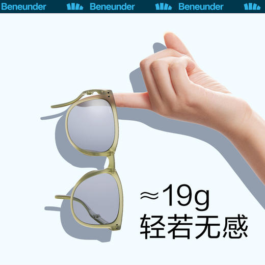 蕉下BENEUNDER昼望系列可折叠墨镜 商品图4