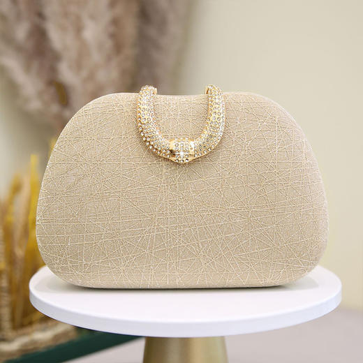 水钻晚宴包时尚细闪宴会包手拿包派对晚装包礼服 CWL1886R 商品图0