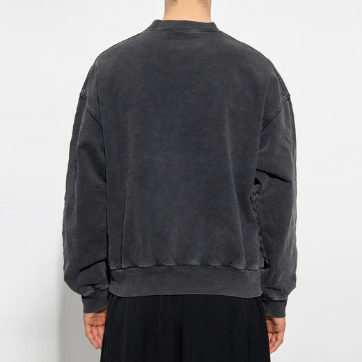 BALENCIAGA 巴黎世家 男士棉质 College 1917 长袖休闲卫衣 深灰色 697869 TMV99 1000 商品图2