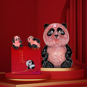 国宝招财 熊猫摆件