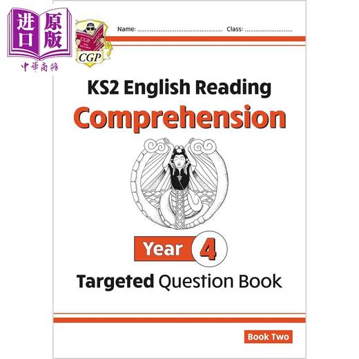 预售 【中商原版】英国CGP原版 KS2 小学3 4年级 英语有针对性的问题书 阅读理解套装2册 Year3-4 含答案 英文原版 商品图2