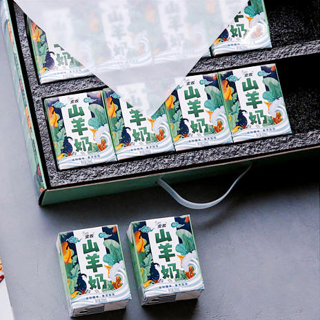 安牧山羊奶 无菌脱膻 新鲜浓郁 山羊奶 儿童学生成人 含钙羊奶早餐奶 商品图5