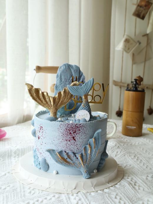 蓝紫色人鱼尾 商品图2