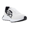 ALEXANDER MCQUEEN 麦昆 女士皮革饰有压花印章标志 Sprint 休闲运动鞋 白色 691039 WIC95 9061 商品缩略图1