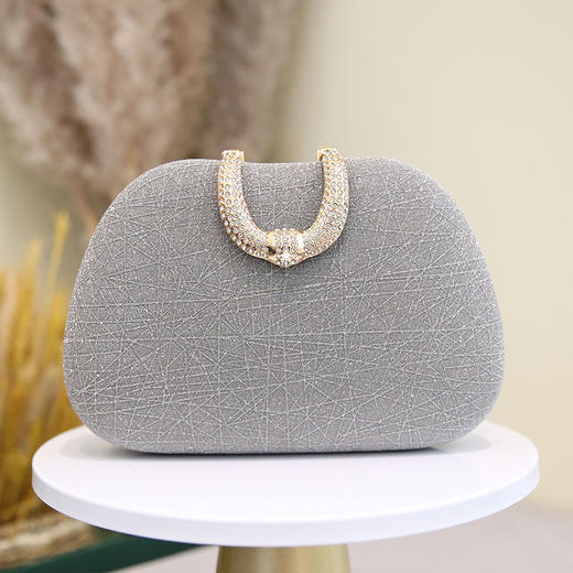 水钻晚宴包时尚细闪宴会包手拿包派对晚装包礼服 CWL1886R 商品图4