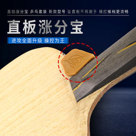 直板涨分宝公开试打评测 给你的直板加个保险！推挡更稳定，横打更顺畅！ 