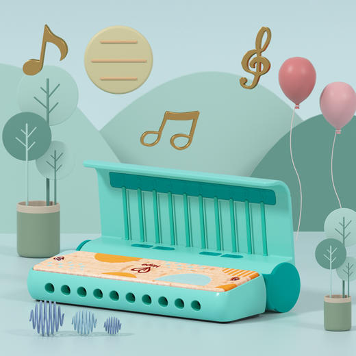 Hape灯光教学口琴E0623 商品图0