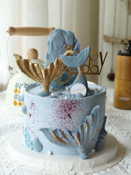 蓝紫色人鱼尾 商品图0