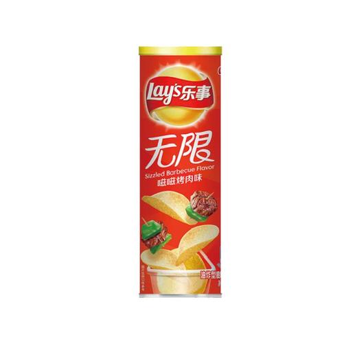 乐事 无限嗞嗞烤肉味薯片 90g/罐 商品图0