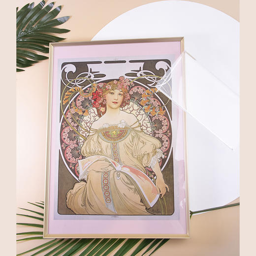 嘉德文创 | 数字版画·永恒慕夏系列（大）（画芯款/带画框款） 商品图4