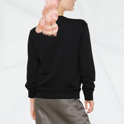 KENZO 高田贤三 女士棉质经典大虎头长袖卫衣 黑色 FC52 SW824 CME 99A 商品图2